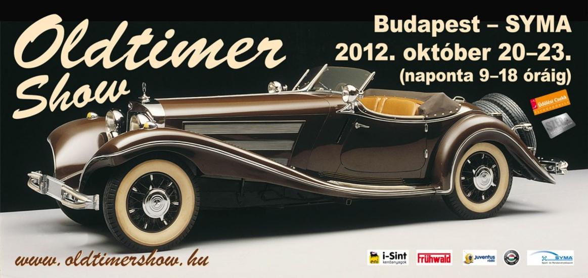 Invitation: Old Timer Car Show, Syma Hall Budapest, 20 - 23 October