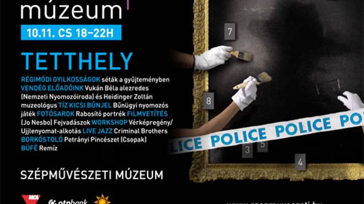 Invitation: 'Múzeum+' Event, Museum Of Fine Arts Budapest, 11 October