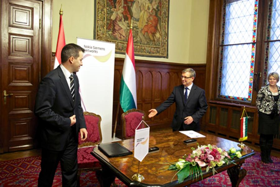 Strategic Partnership Agreement Signed With Nokia Siemens Network In Hungary
