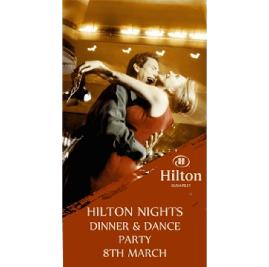 Invitation: Hilton Budapest Nights, Dinner & Dance Party, 8 March