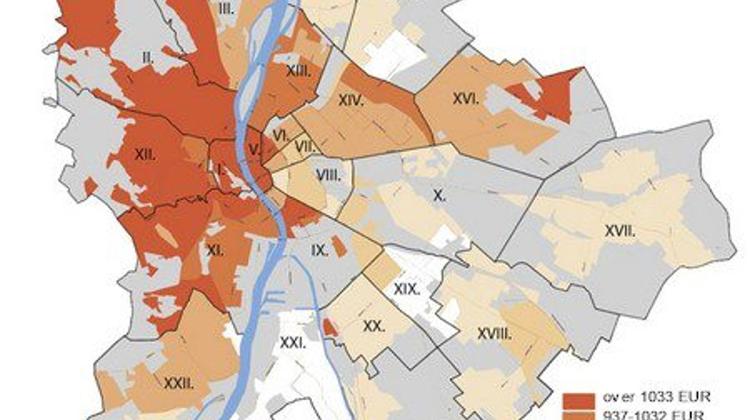 Xpat Opinion: Income Map Of Budapest