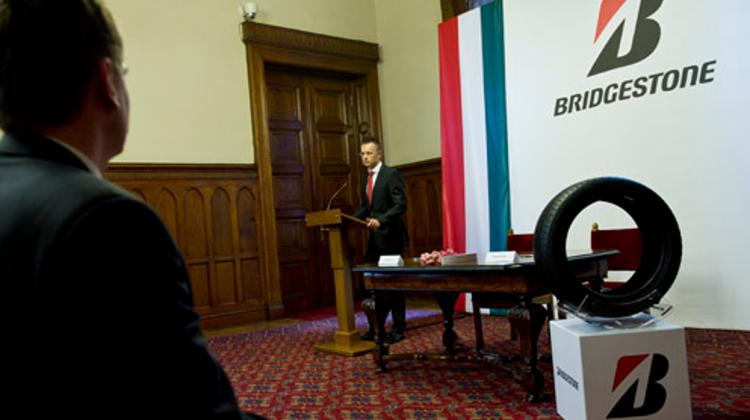Hungarian Government Signs Strategic Partnership Agreement With Bridgestone