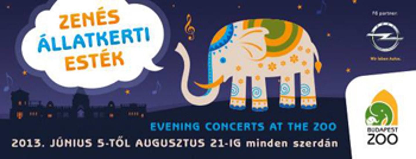 Invitation: Evening Concerts At Budapest Zoo On Wednesdays Until 7 August