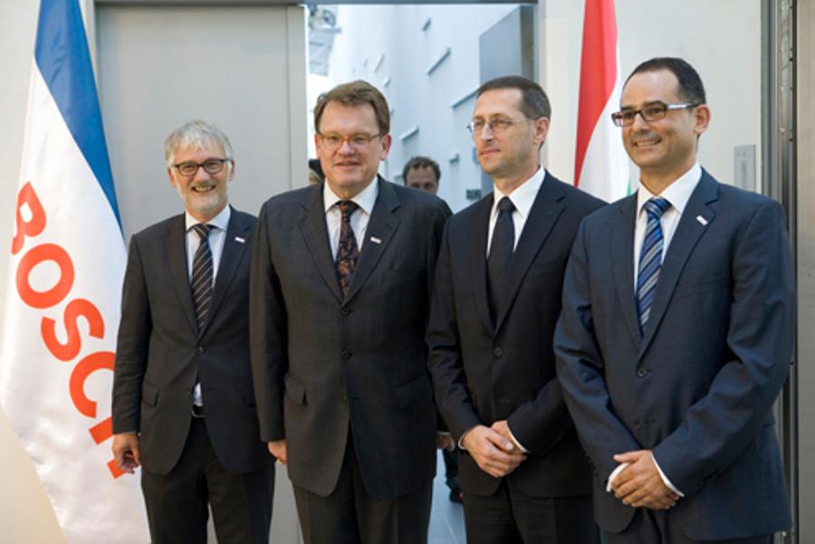 Strategic Partnership Agreement Between Govt & Bosch Hungary