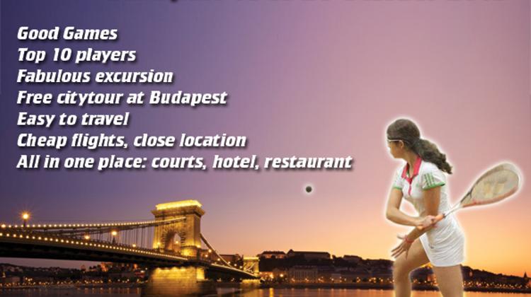 Invitation: Hungarian Junior Open, Griff Squash Club Budapest, 18 - 20 October