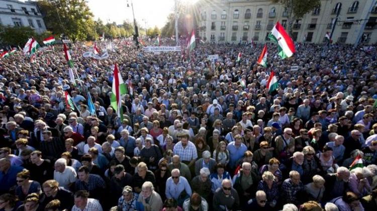 Fidesz Rally On 23 October In Budapest