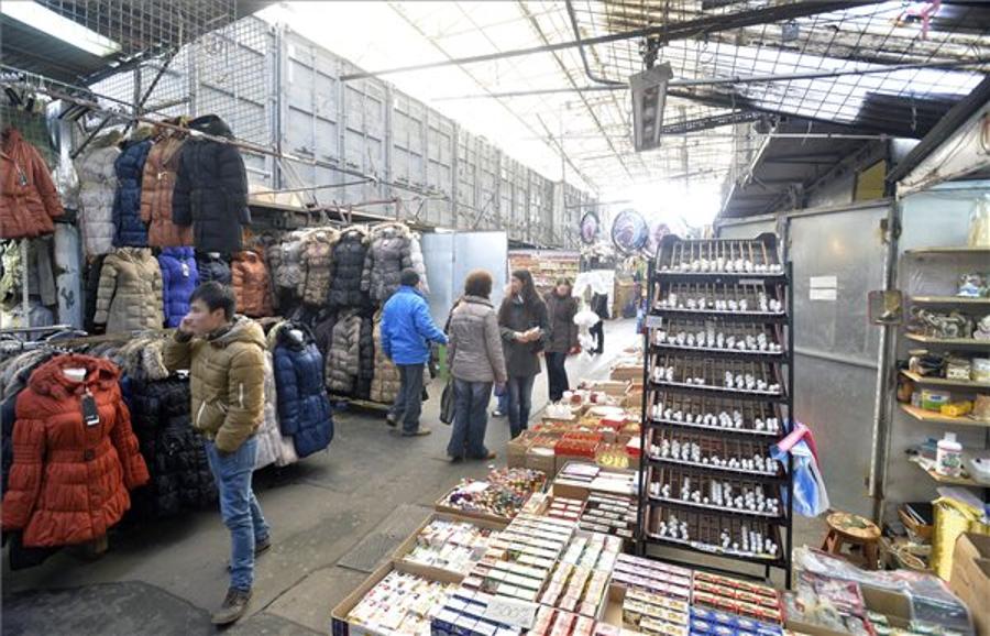 Attempt To Take Back Makeshift Market In Budapest Ends In Standoff