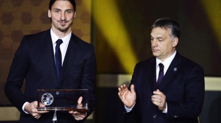 Hungary's  PM  Orbán Handed Over This Year’s Puskás Award At FIFA Gala