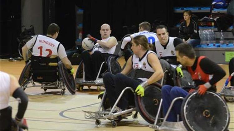 See What Happened @ International Wheelchair Rugby Tournament In Budapest