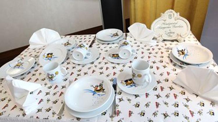 Limited Edition Of Zsolnay Porcelains For Water Polo EC In Budapest