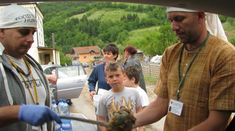 ISKCON Hungary Sends Aid To The Flood Affected Bosnia