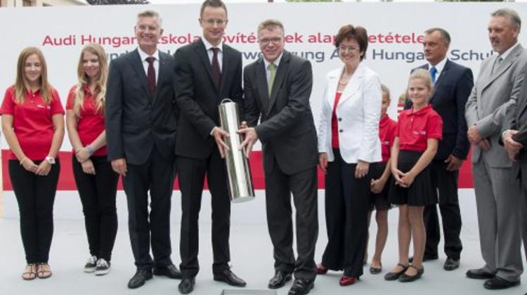 Development For 5 Billion In The Audi Hungaria School In Győr, Hungary