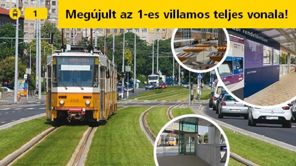Upgrade Of Major Tram Line In Budapest Completed