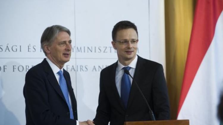 British, Hungarian Foreign Ministers Urge Observing Terms Of Minsk Agreement