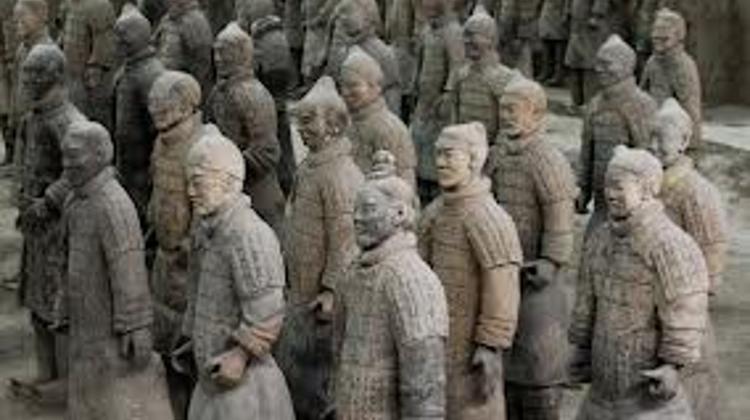 Chinese Terracotta Soldiers On Show In Budapest