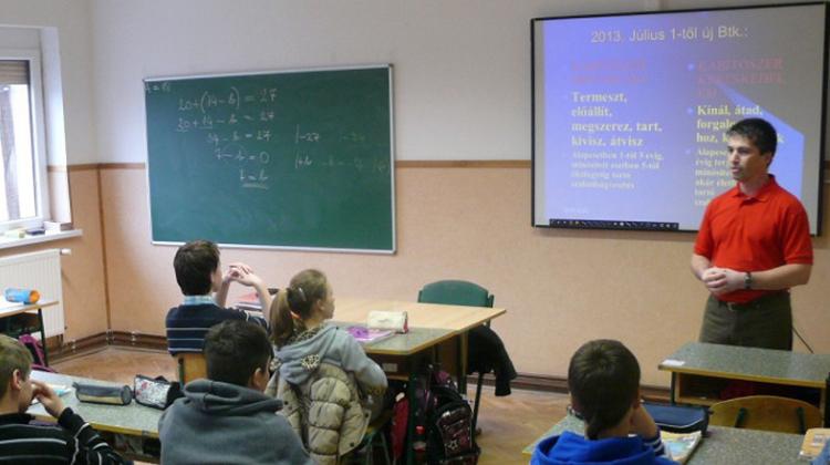 Hungarian Schools Struggle To Provide Certified Drug Prevention Programs
