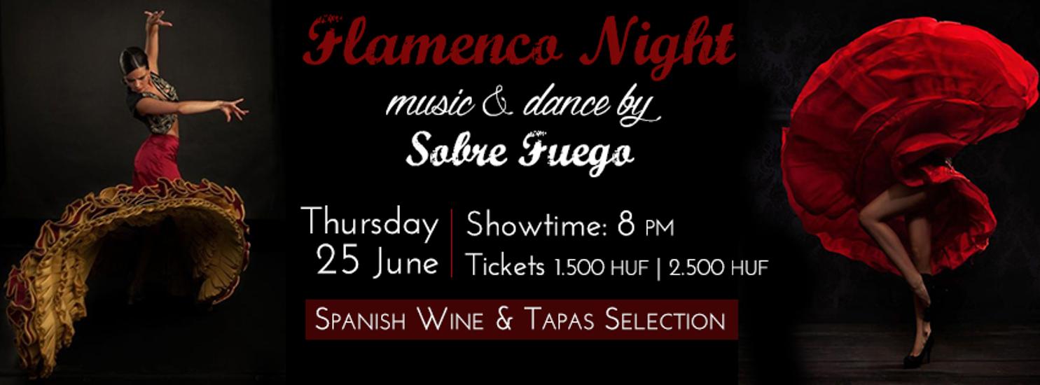 Flamenco Night, Bródy Studios Budapest, 25 June