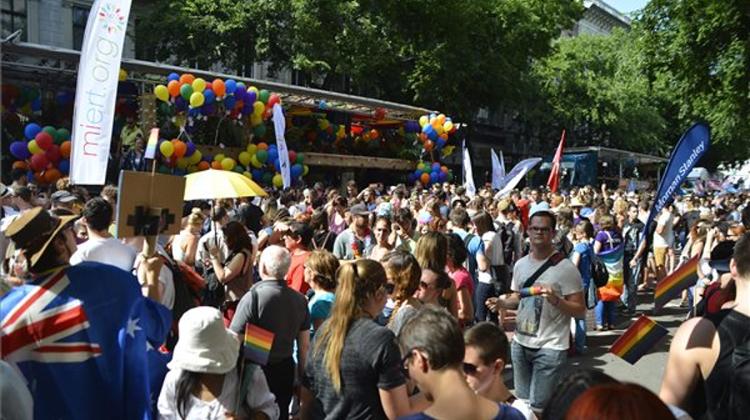 March Across Budapest Calling For Acceptance Of Sexual Minorities