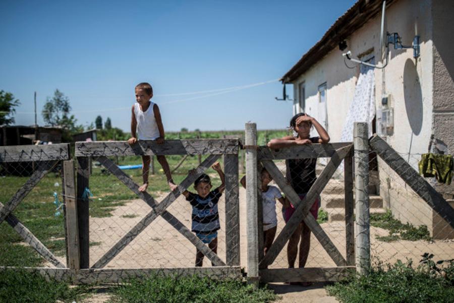 Hungry Children In Hungary