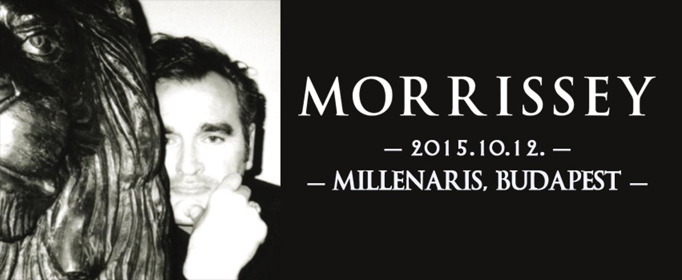 Morrissey Concert, Millenáris Budapest, 12 October, 7 pm