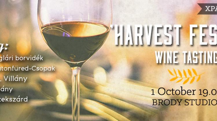 Reminder: Xpat Wine Club ‘Harvest Festival’, Brody Studios, 1 October