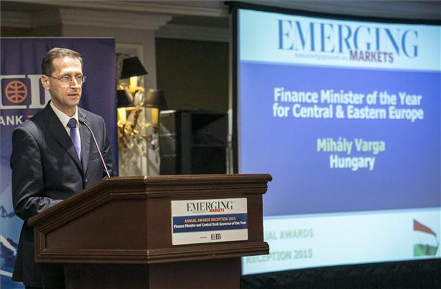 Hungary’s Economy Minister Varga Wins Euromoney Award