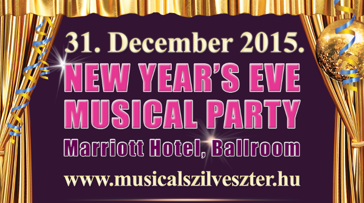 New Year’s Eve Musical Party, Marriott Budapest Ballroom