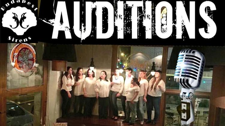 Budapest Sirens Singing Auditions, 4 January