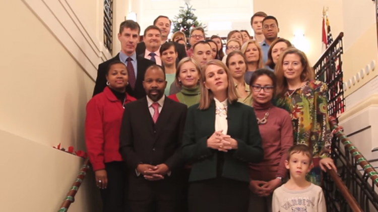 Video: US Ambassador To Hungary, Colleen Bell’s Christmas Message