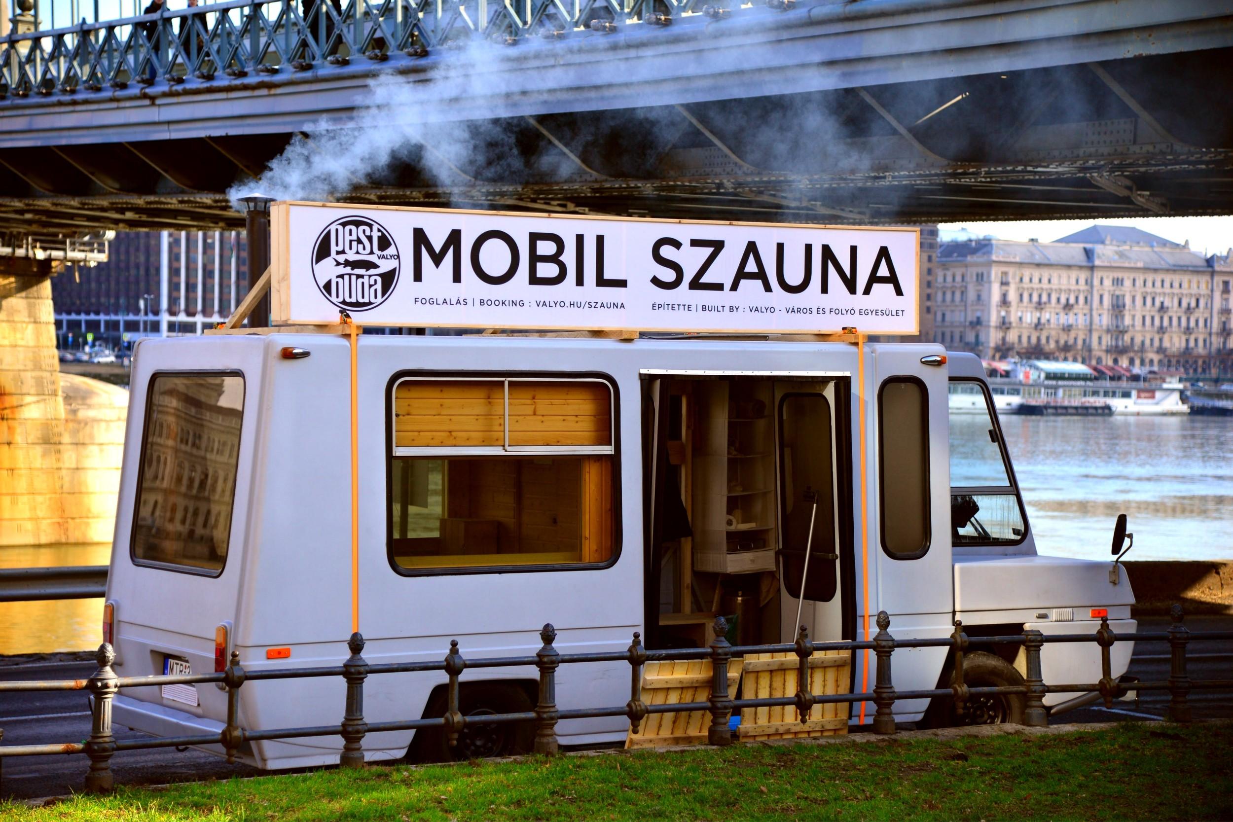Video Report: Budapest's Mobile Sauna With A View