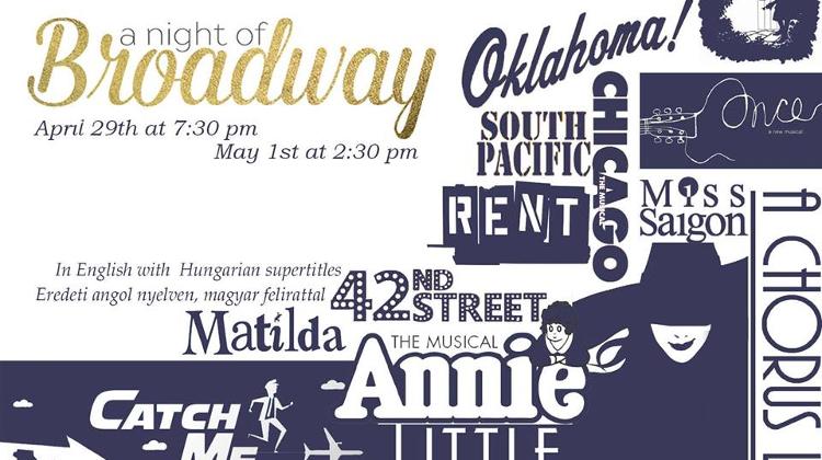 'A Night Of Broadway', IBS Stage Budapest, 29 April