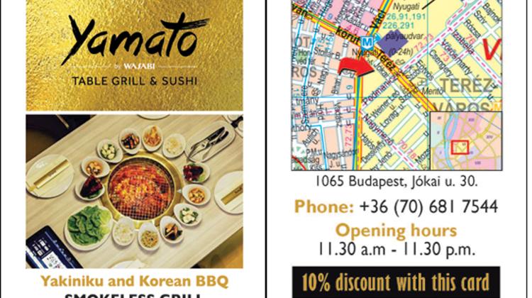 10% Discount At Two Japanese Restaurants With MINICARDS