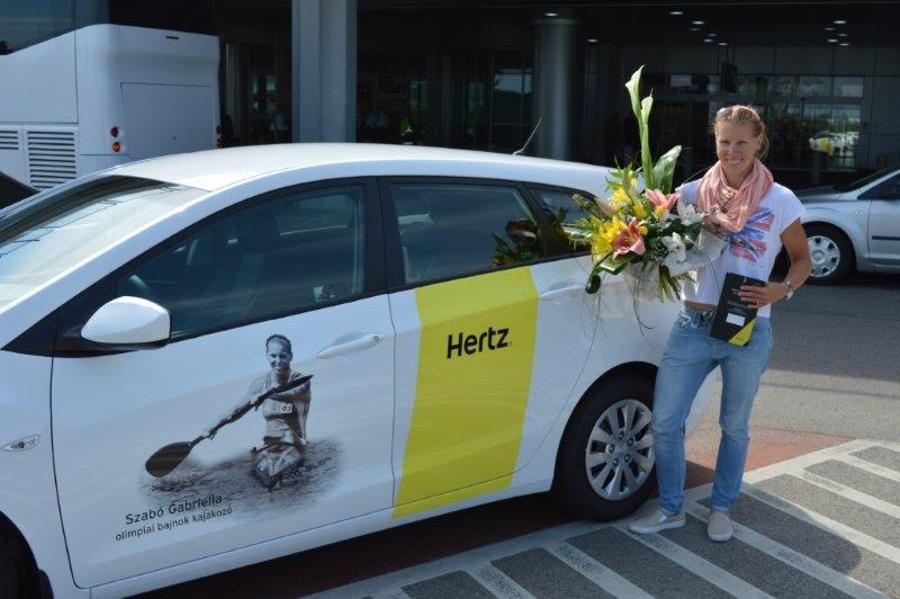 Hertz Proudly Supports Hungarian Olympian