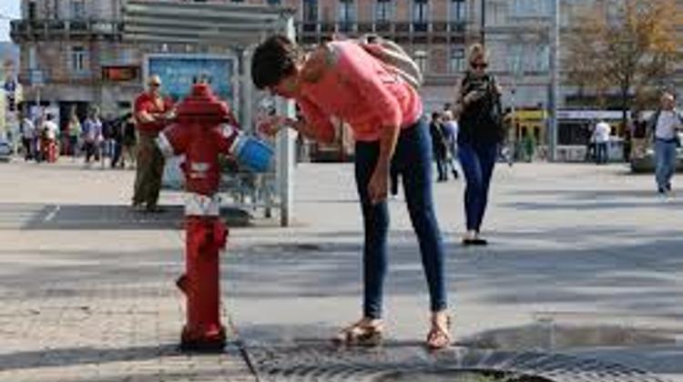 Budapest Water Hydrants Get Drinking Nozzles