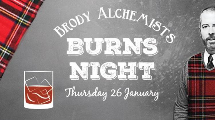 Alchemists Burns Night @ Brody Studios, 26 January