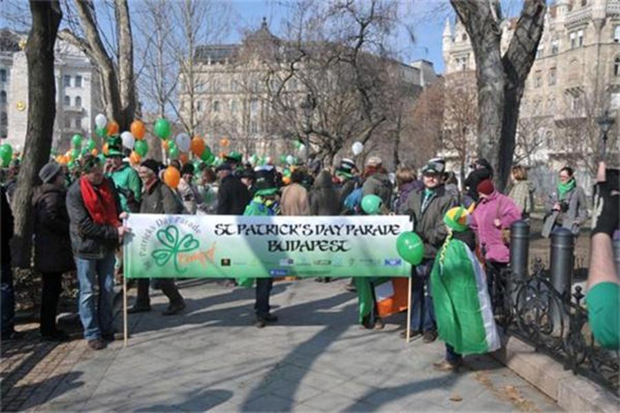 St Patrick’s Day Parade 2017 Budapest, 19 March
