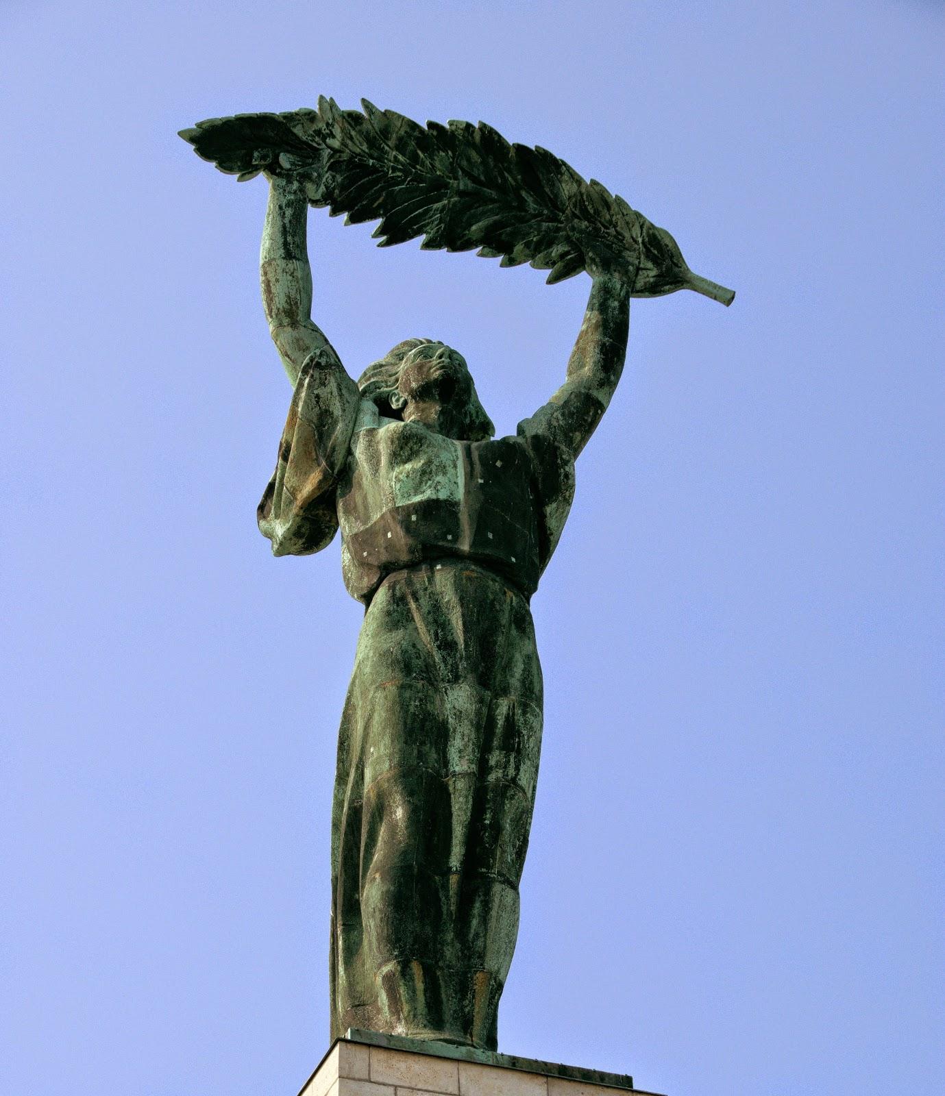Fungarian: The Woman With The Palm Leaf In Budapest