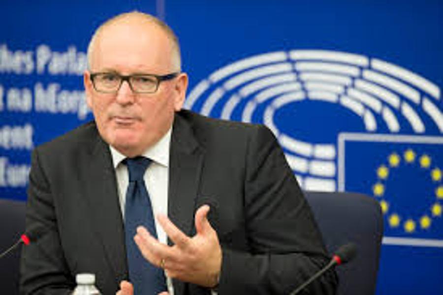 Hungarian Govt Official Calls On Timmermans To Resign