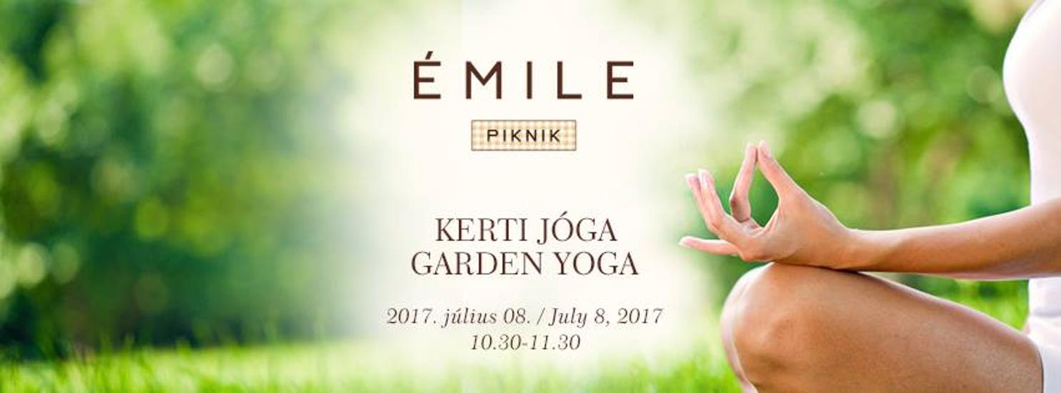 Émile Picnic: Garden Yoga, 8 July