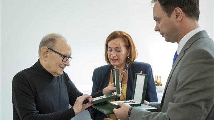 Academy Award-Winning Composer Morricone Honoured With Hungarian State Award
