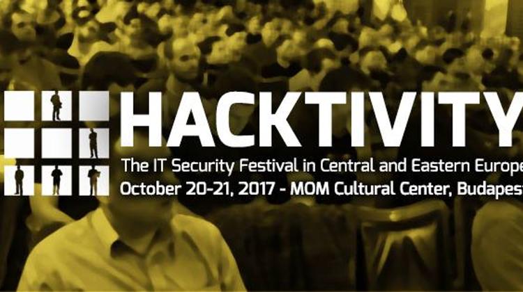 Hacktivity Conference, MOM Cultural Centre Budapest, 20 October