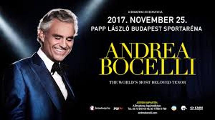 Andrea Bocelli Concert, Budapest Aréna, 25 November