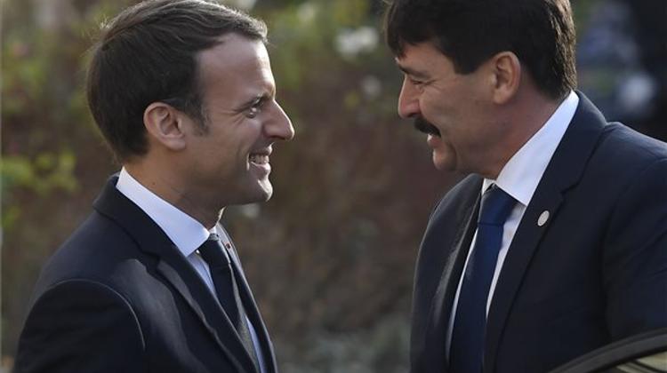 Áder, Macron Consult On Paris Climate Accord Implementation