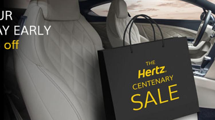 Celebrate Hertz’s 100th Birthday With Up To 20% Discount Worldwide