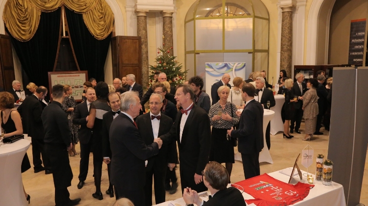 See What Happened @ German Business Club's Christmas Ball In Budapest