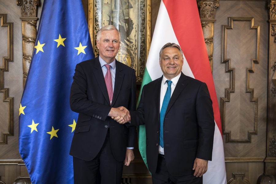 PM Orbán, Officials Hold Talks With EU Brexit Negotiator