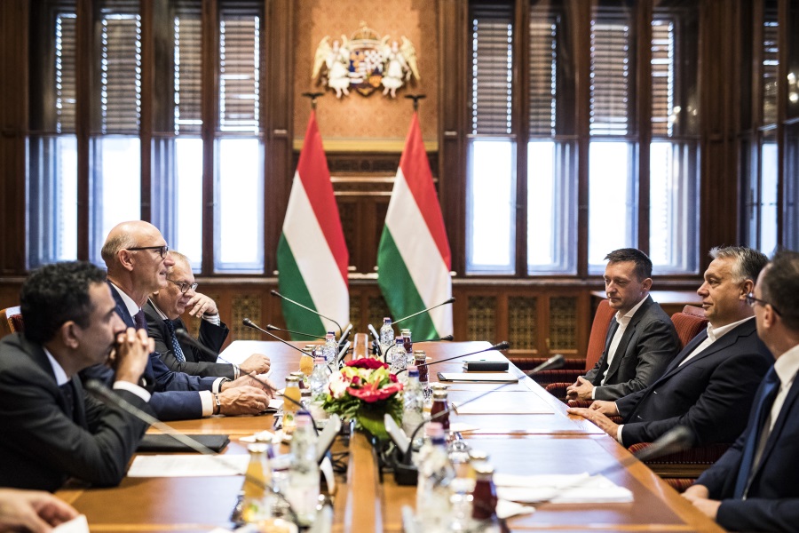 PM Held Talks With Executives Of Deutsche Telekom