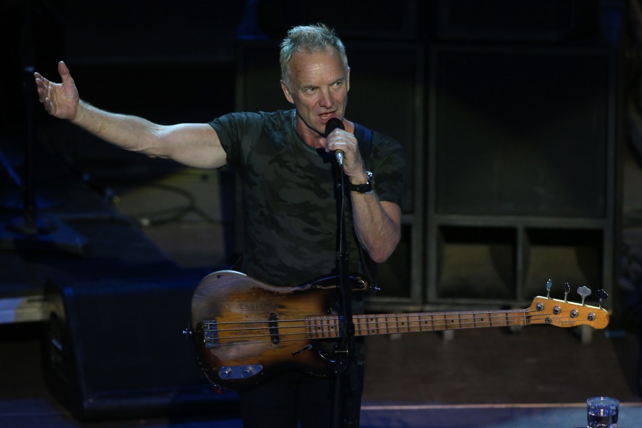 Sting 'My Songs' Tour, Budapest Aréna, 27 October