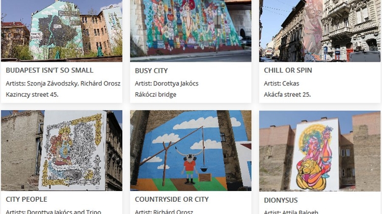 Handy Map Of Budapest’s Street Art