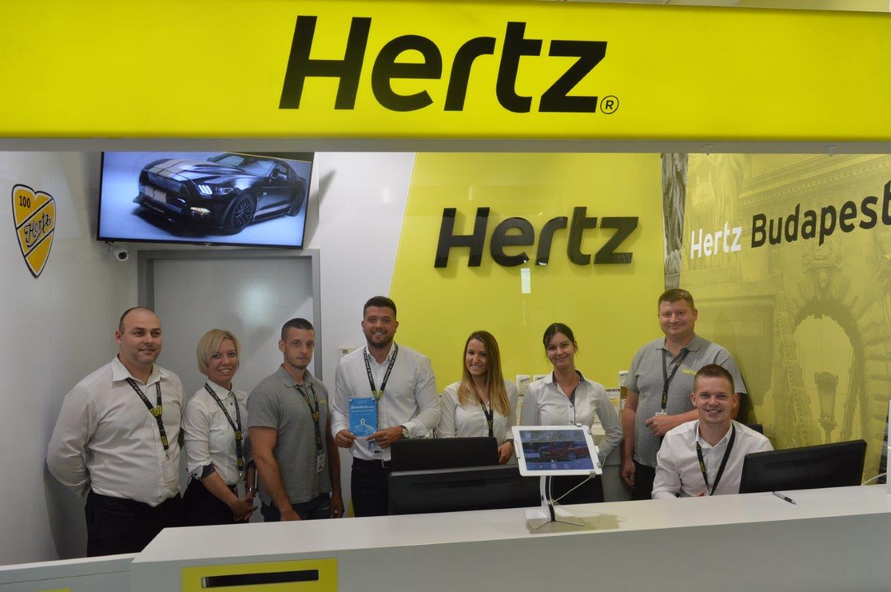 Hertz Car Hire Hungary Wins 'Customer Favourite Award'